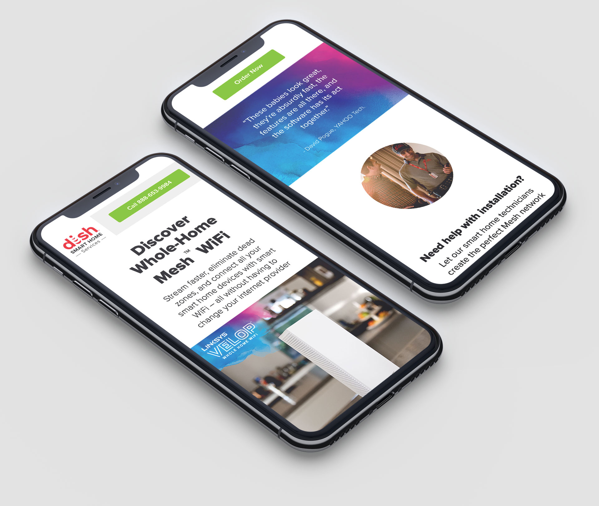 DISH Smart Home Services | Seamless Creative