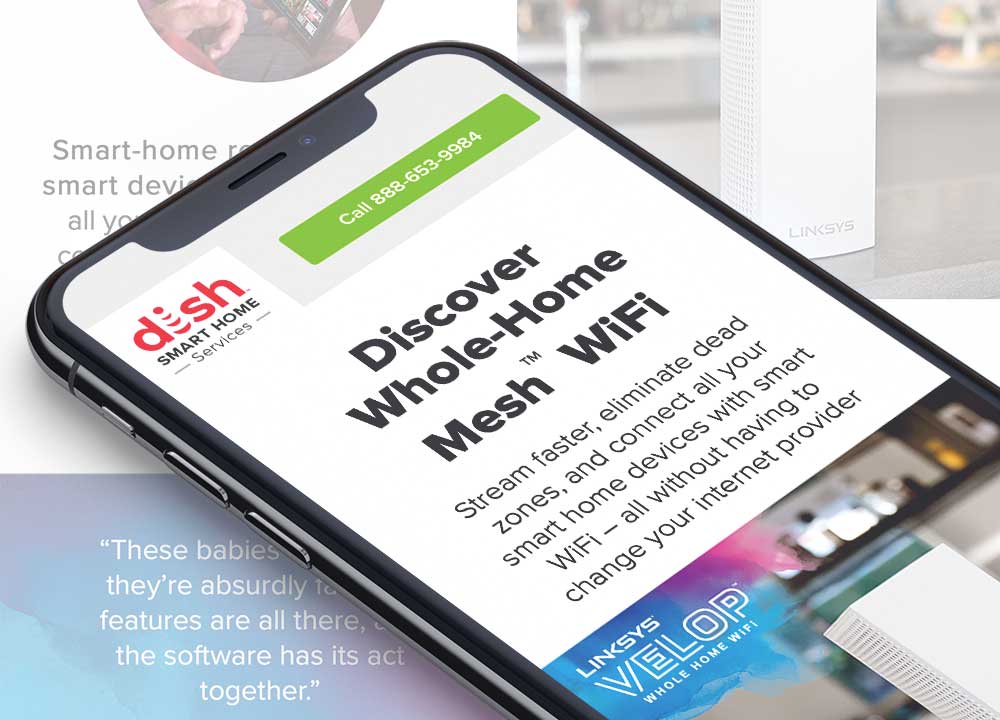 DISH Smart Home Services | Seamless Creative